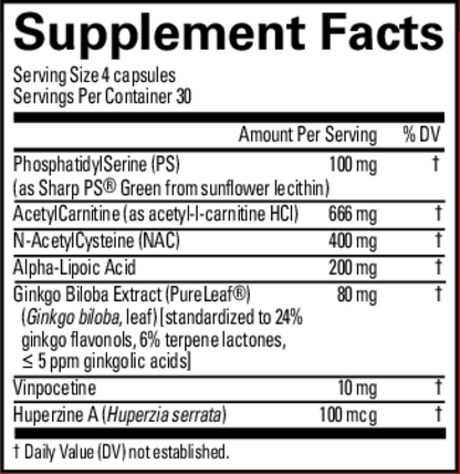 Brain & Memory Power Boost – Cognitive & Memory Support