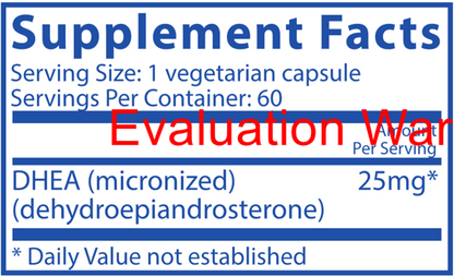 DHEA (micronized) 25mg