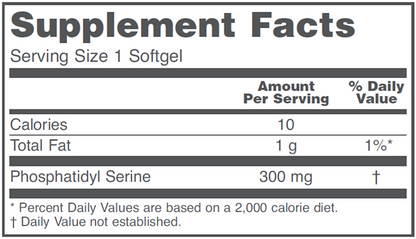Phosphatidyl Serine 300mg