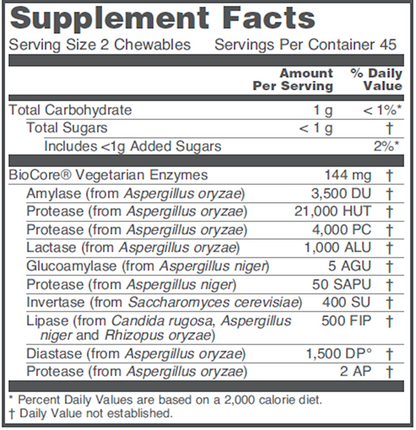 ProtoZymes Chewable