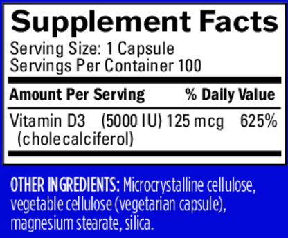 Vitamin D3 5000 – High Potency