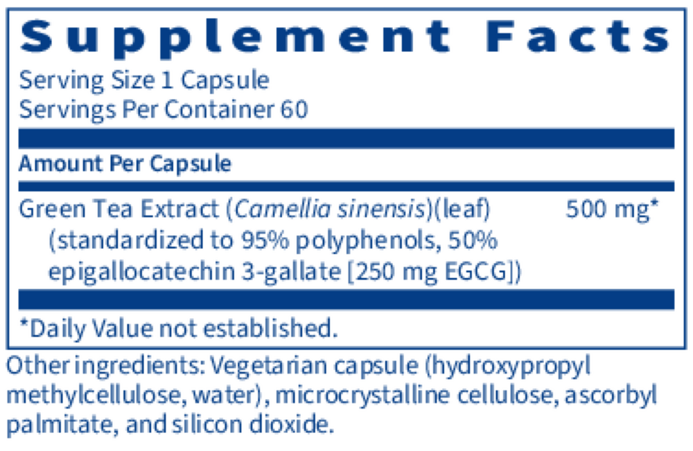 Green Tea Extract – High-EGCG Formula
