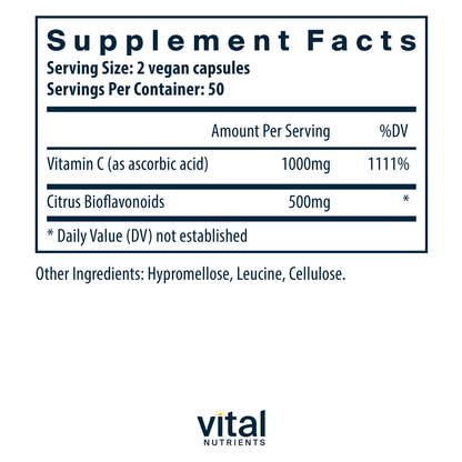 Vitamin C with Citrus Bioflavonoids