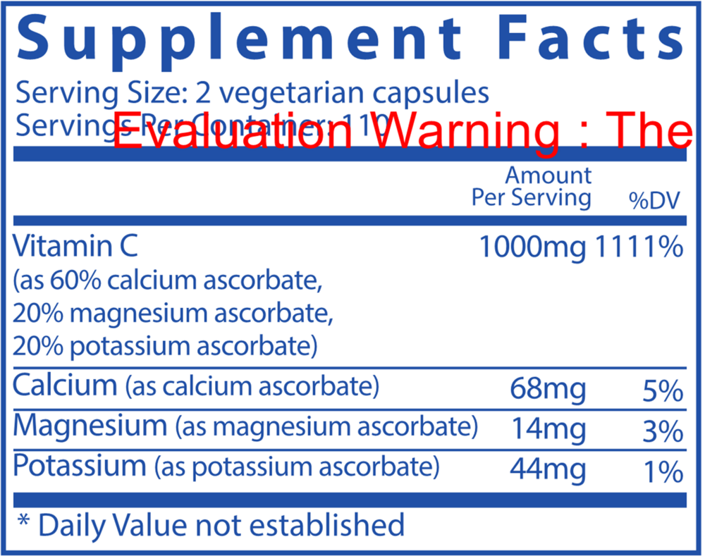 Buffered C 500mg Gentle Vitamin C for sensitive individuals*