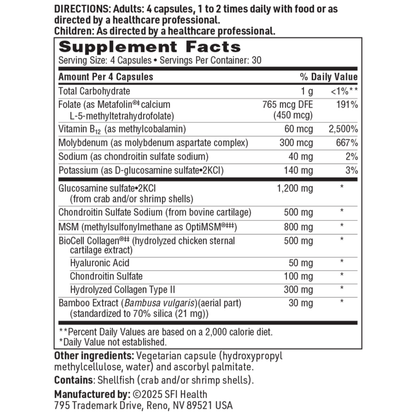 Joint Support Formula – Advanced Cartilage & Mobility Support