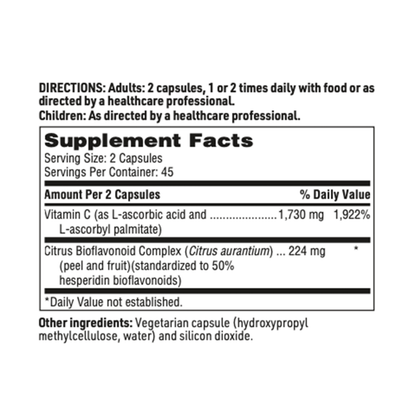 C Plus – Advanced Vitamin C + Bioflavonoids Immune Support