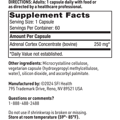 Adrenal Cortex – Adrenal & Cortisol Support