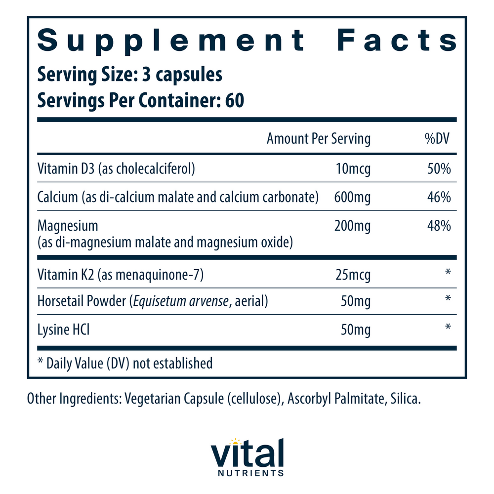 Osteo-Nutrients (with vitamin K2 as MK-7)