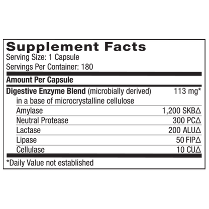 Digestive Enzymes – GI Support for Nutrient Absorption