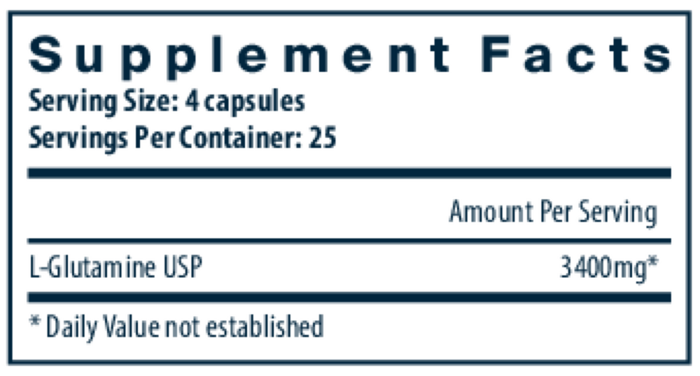 Glutamine 3400mg