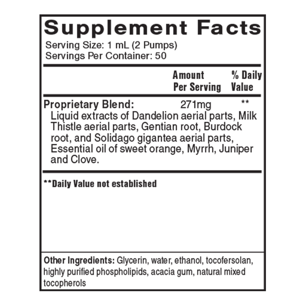 Bitters® No. 9 50 mL – Digestive & Bile Flow Support