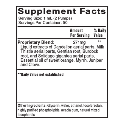 Bitters® No. 9 50 mL – Digestive & Bile Flow Support