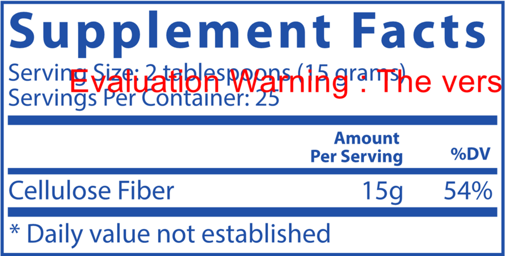 Cellulose Fiber