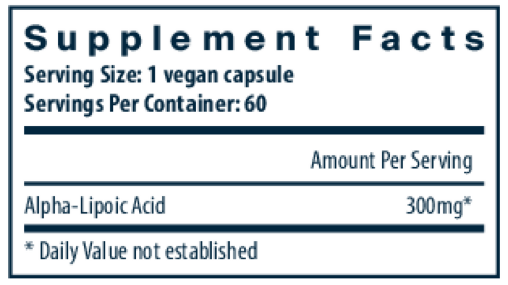 Lipoic Acid 300mg
