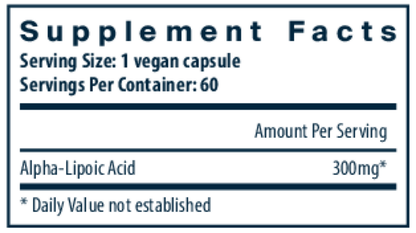 Lipoic Acid 300mg