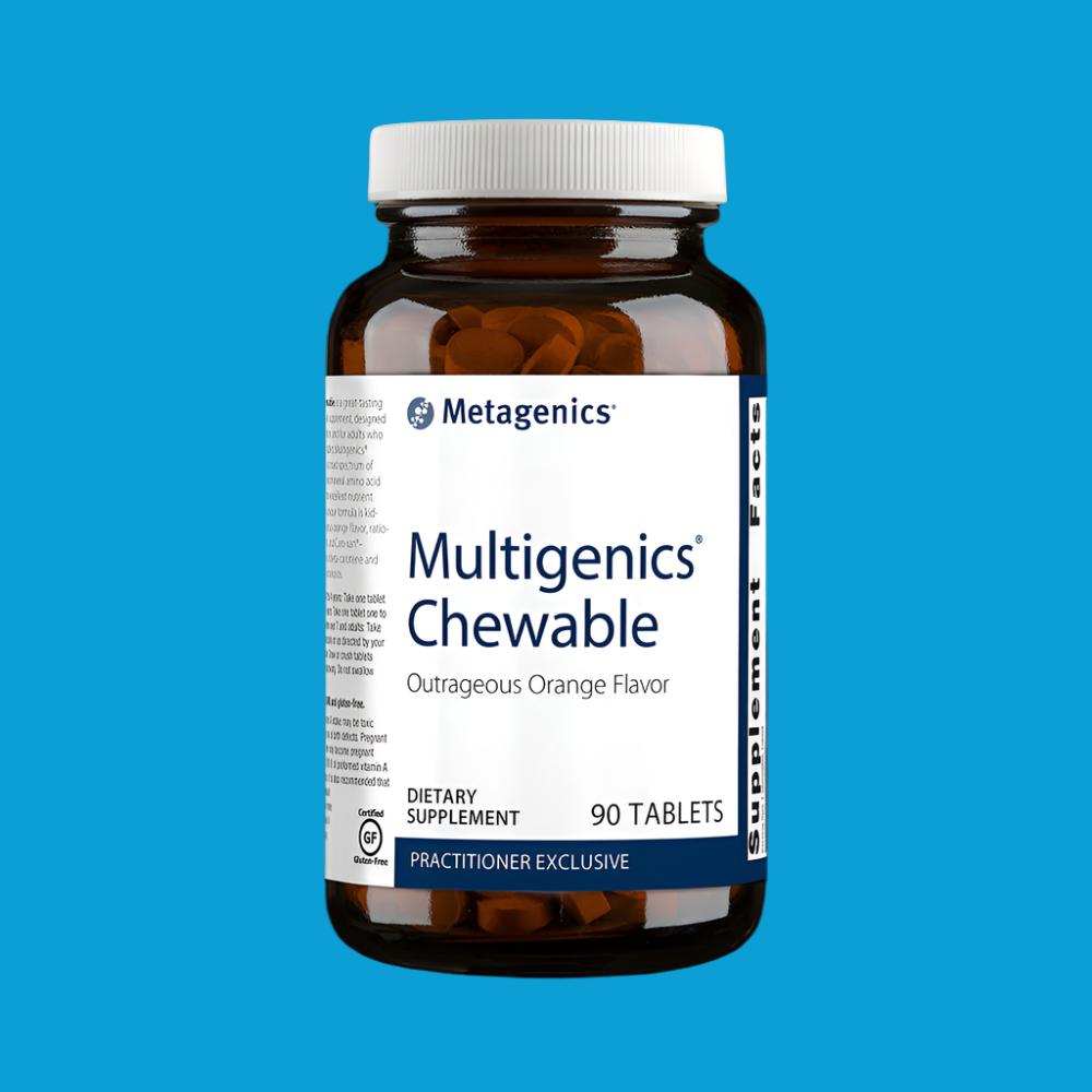 Multigenics® Chewable – Kid-Approved, Adult-Friendly Daily Multivitamin