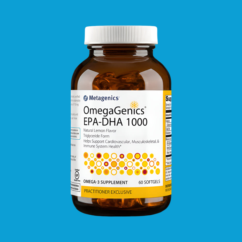 OmegaGenics® EPA-DHA 1000 – Balanced Omega-3 Support for Heart, Brain & Inflammation