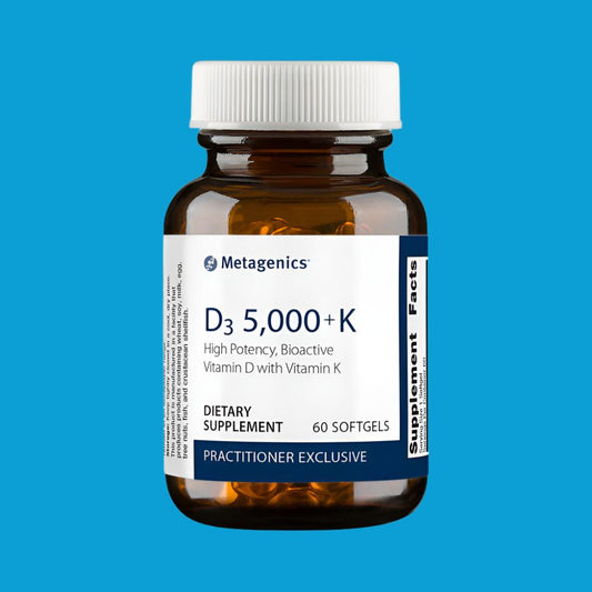 Vitamin D3 5000 + K – Bone & Immune Health