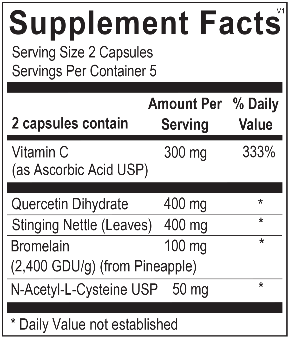 Natural D-Hist Blister Packs - Melcon's Pharmacy
