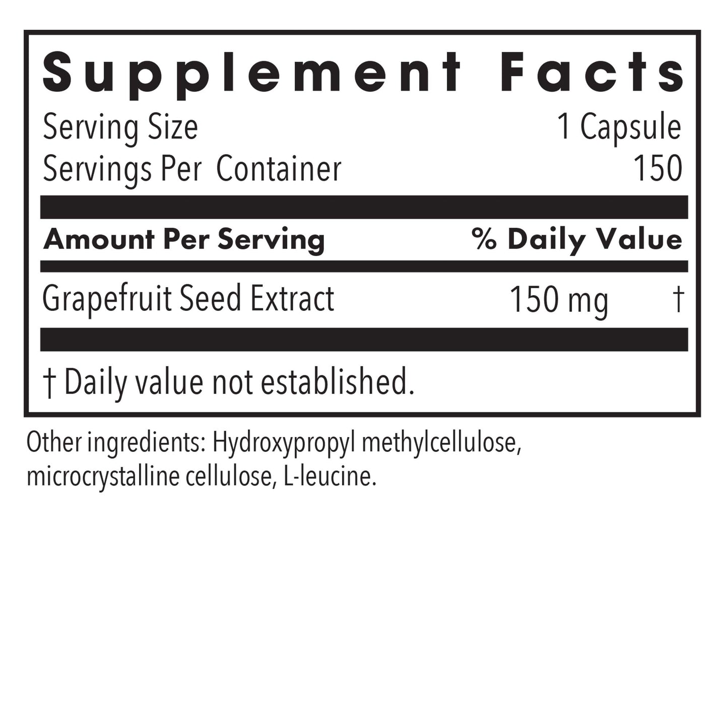 ParaMicrocidin 125 mg Supplement – Grapefruit Seed Extract
