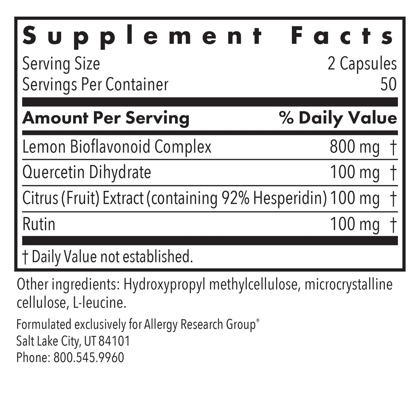 Quercetin Bioflavonoids – Premium Quercetin Supplement