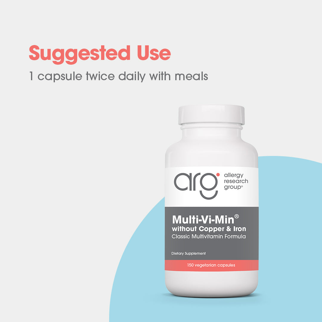 Multivitamin Without Iron or Copper – Essential Nutrients for Optimal Health