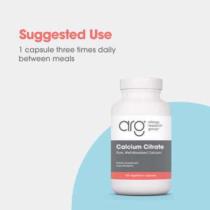 Calcium Citrate – Highly Absorbable Bone & Muscle Support