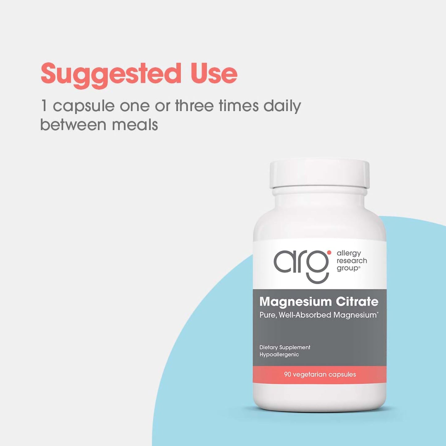 Magnesium Citrate – Magnesium Supplement for Muscle & Nerve Health