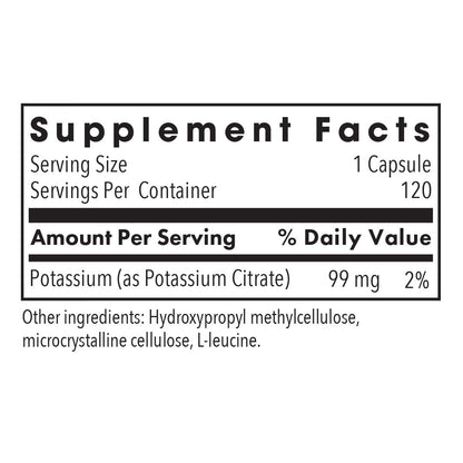 Potassium Citrate – Potassium Supplement