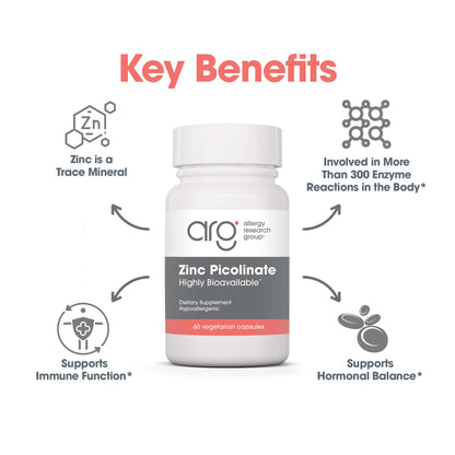 Zinc Picolinate – Antioxidant & Immune Support