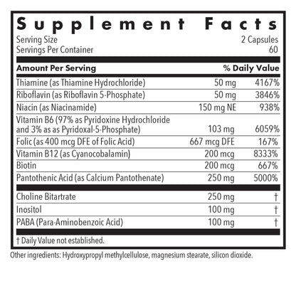 Super Vitamin B Complex – Advanced B-Vitamin Support
