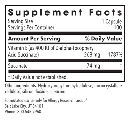 Vitamin E Supplement – Essential Antioxidant and Energy Support