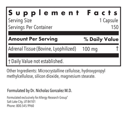 Adrenal Glandular Supplement – Natural Adrenal Support