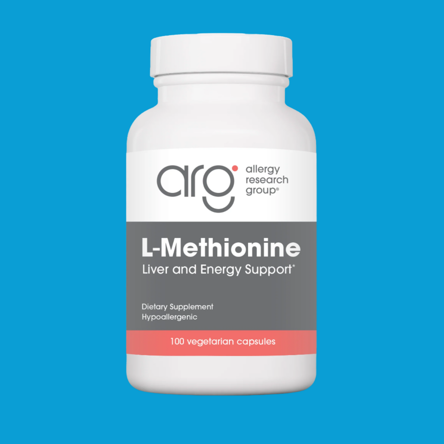 L-Methionine 500 mg – Supports Liver Detoxification, Fat Metabolism, and Energy Production
