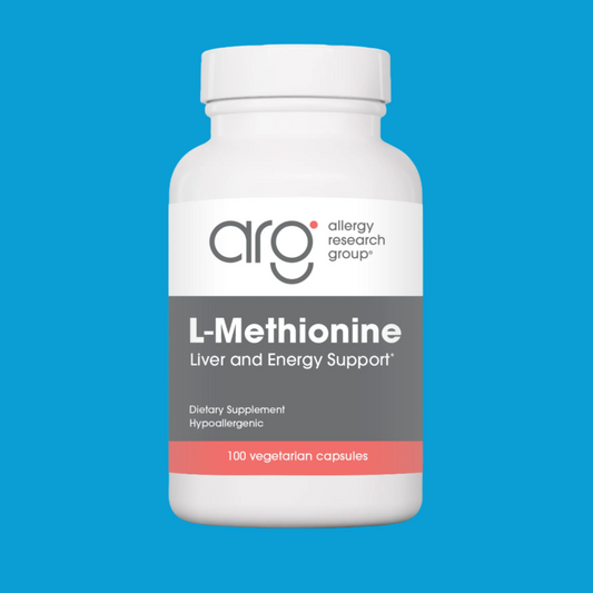 L-Methionine 500 mg – Supports Liver Detoxification, Fat Metabolism, and Energy Production