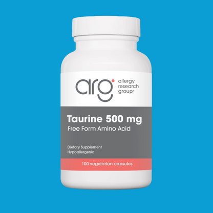 Taurine 500 mg – Amino Acid Support for Health & Vitality