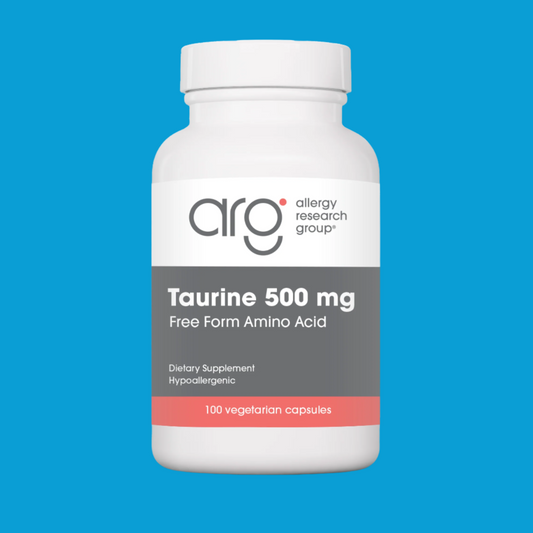 Taurine 500 mg – Amino Acid Support for Health & Vitality