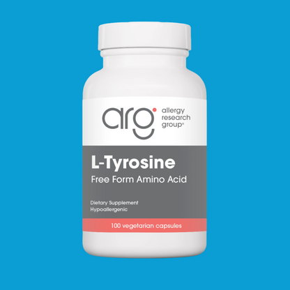 L-Tyrosine 500 mg – Supports Mood, Cognitive Function, and Thyroid Health