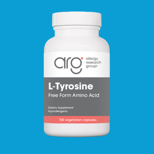 L-Tyrosine 500 mg – Supports Mood, Cognitive Function, and Thyroid Health