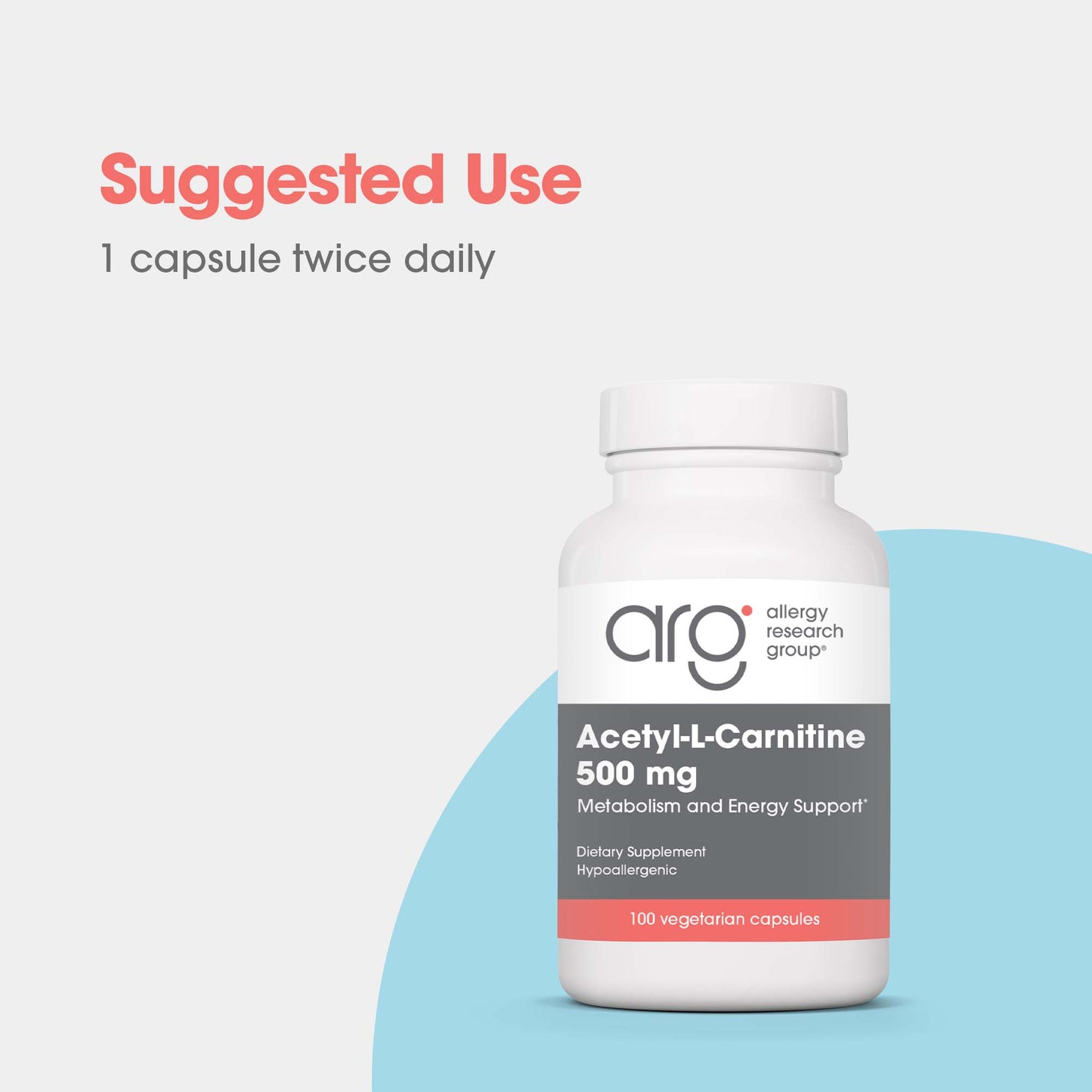 Acetyl-L-Carnitine 500 mg – Mitochondrial & Cognitive Energy Support