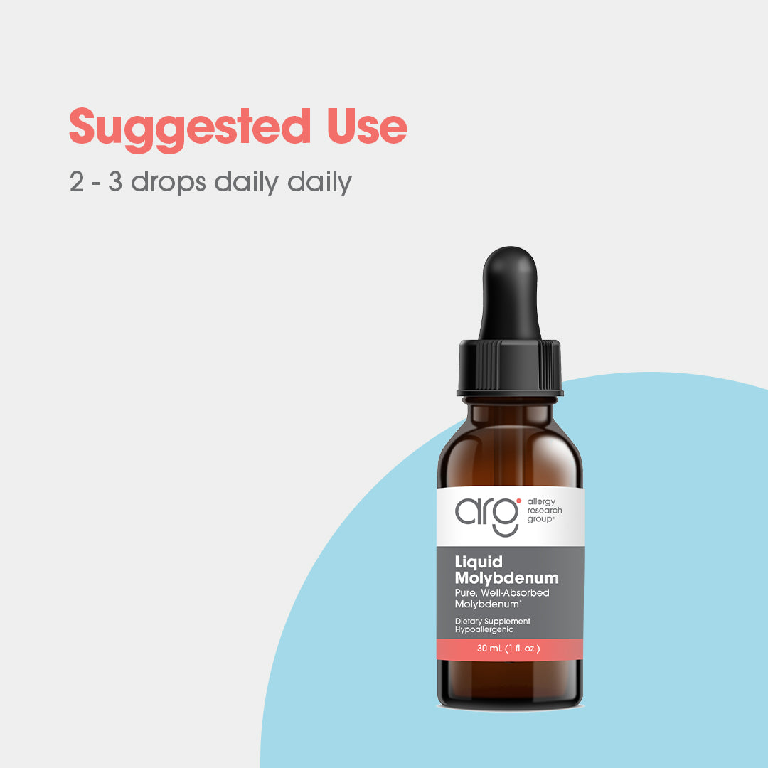 Liquid Molybdenum – Essential Mineral Support