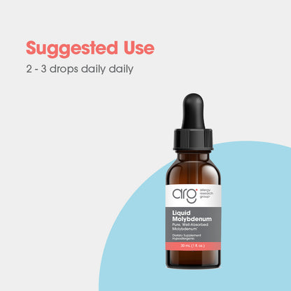 Liquid Molybdenum – Essential Mineral Support