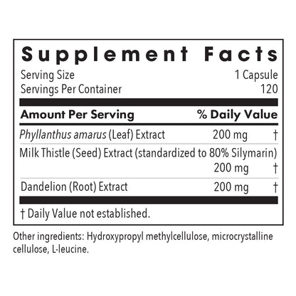 Milk Thistle Plus – Liver Support Herbal Supplement
