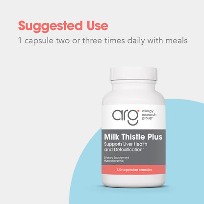 Milk Thistle Plus – Liver Support Herbal Supplement