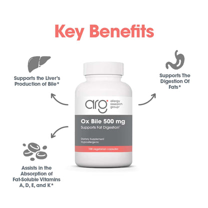 Ox Bile 500 mg – Enhanced Digestion & Nutrient Absorption