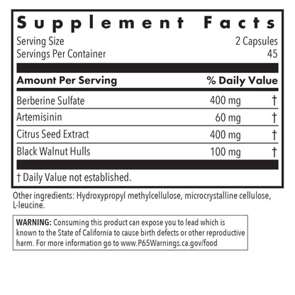 Tricycline® – Herbal Support Supplement with Berberine, Artemisinin, and Citrus Seed Extract