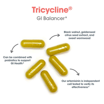 Tricycline® – Herbal Support Supplement with Berberine, Artemisinin, and Citrus Seed Extract