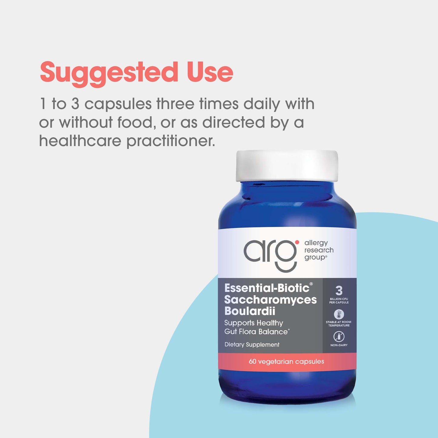 Essential-Biotic® SACCHAROMYCES BOULARDII – Saccharomyces Boulardii Probiotic Supplement