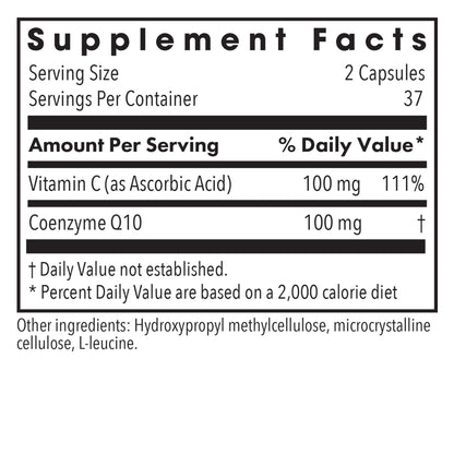 Coenzyme Q10 (CoQ10) Supplement – Essential for Cellular Energy & Antioxidant Support