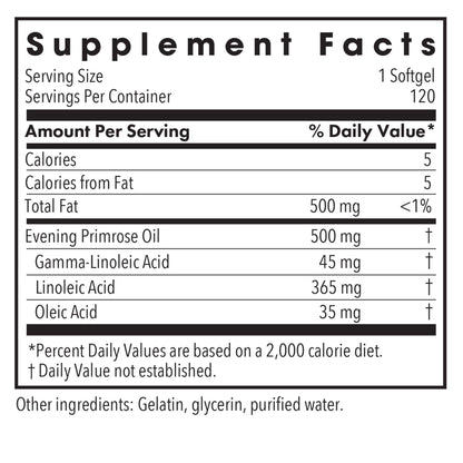 Evening Primrose Oil (EPO) – Omega-6 Fatty Acids for Hormonal and Skin Support